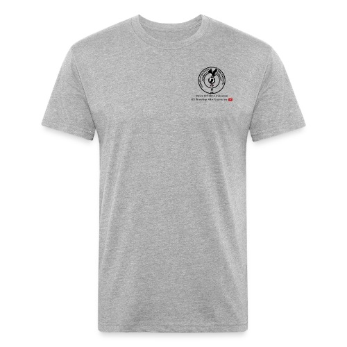 SOS RV MIA Logo Designs - Fitted Cotton/Poly T-Shirt by Next Level
