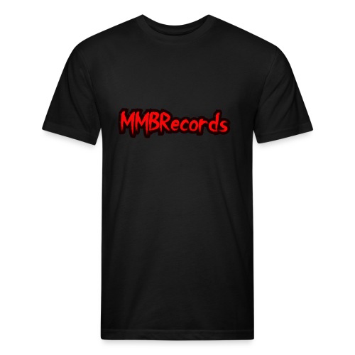 MMBRECORDS - Fitted Cotton/Poly T-Shirt by Next Level