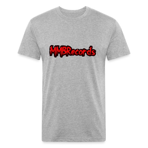 MMBRECORDS - Fitted Cotton/Poly T-Shirt by Next Level