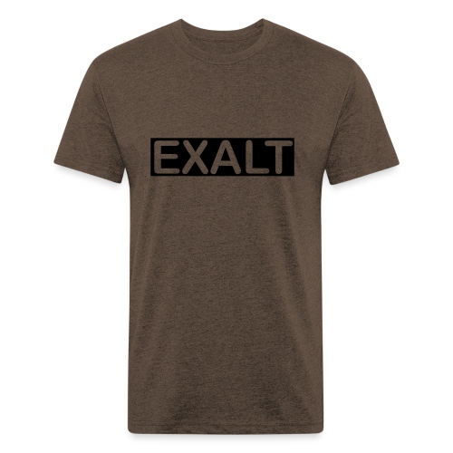 EXALT - Fitted Cotton/Poly T-Shirt by Next Level