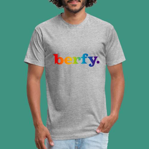 BerfyShirt - Fitted Cotton/Poly T-Shirt by Next Level