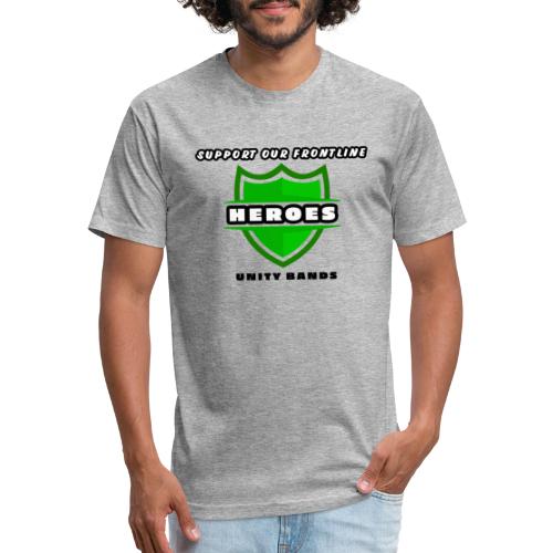 Heroes - Fitted Cotton/Poly T-Shirt by Next Level