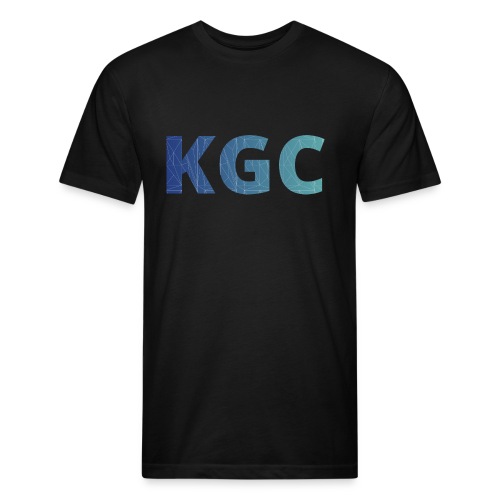 KGC Gradient Logo - Fitted Cotton/Poly T-Shirt by Next Level
