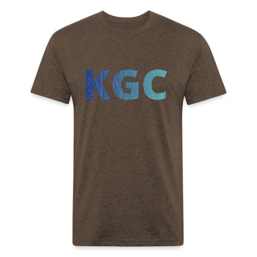 KGC Gradient Logo - Fitted Cotton/Poly T-Shirt by Next Level