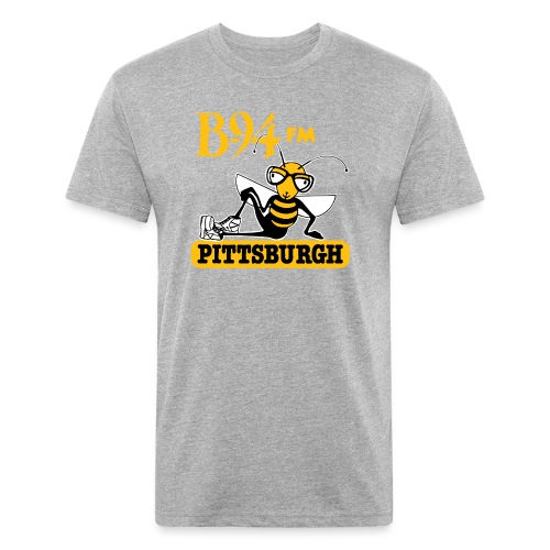 B-94 Pittsburgh (Full Color) - Fitted Cotton/Poly T-Shirt by Next Level