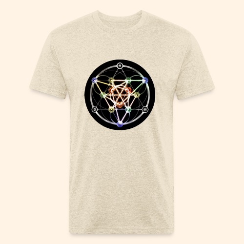 Classic Alchemical Cycle - Fitted Cotton/Poly T-Shirt by Next Level
