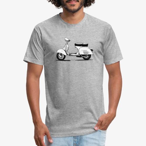 vespa - Fitted Cotton/Poly T-Shirt by Next Level