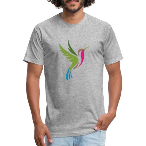Hummingbird Spot Logo Products - Fitted Cotton/Poly T-Shirt by Next Level
