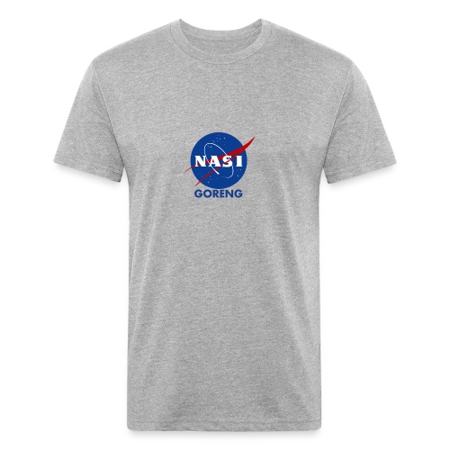 NASA Nasi goreng - Fitted Cotton/Poly T-Shirt by Next Level