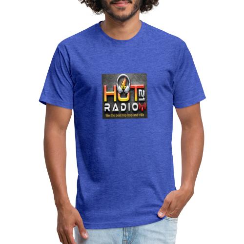 Hot 21 Radio - Fitted Cotton/Poly T-Shirt by Next Level
