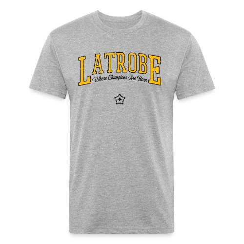 latrobe vintage png - Fitted Cotton/Poly T-Shirt by Next Level