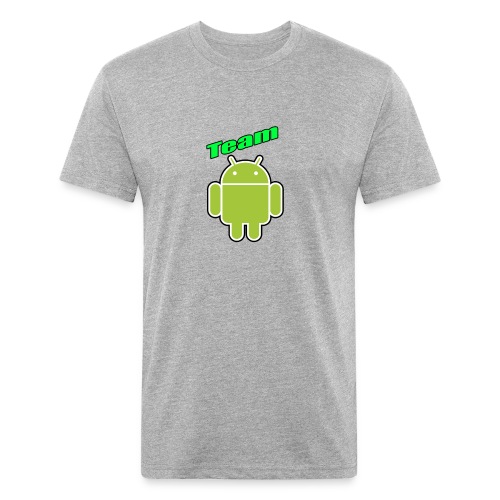 Team Android - Fitted Cotton/Poly T-Shirt by Next Level