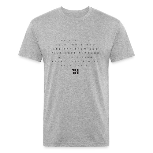 Mission - Fitted Cotton/Poly T-Shirt by Next Level