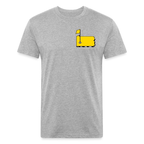 Pittsburgh Golf - Hometahn - Fitted Cotton/Poly T-Shirt by Next Level