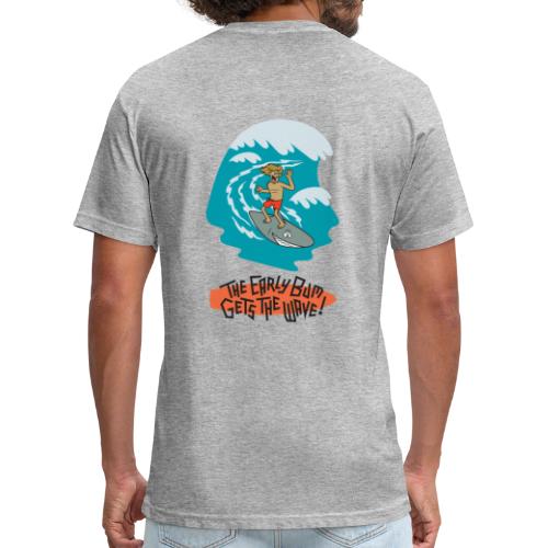 Premium Two Sided ArtSurf© - Fitted Cotton/Poly T-Shirt by Next Level