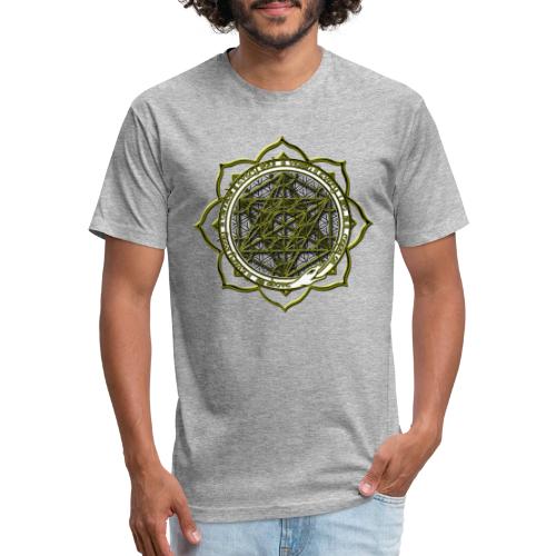 Energy Immersion, Metatron's Cube Flower of Life - Unisex Poly/Cotton T-Shirt
