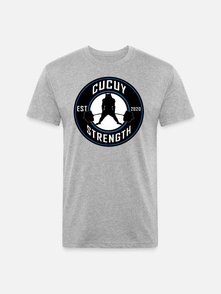 Cucuy Strength - Unisex Poly/Cotton T-Shirt - heather gray