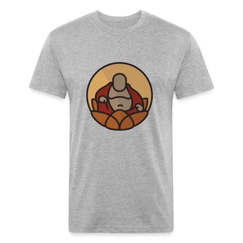 AMERICAN BUDDHA CO. COLOR - Fitted Cotton/Poly T-Shirt by Next Level