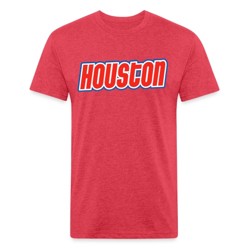 hou c 1 - Men’s Fitted Poly/Cotton T-Shirt