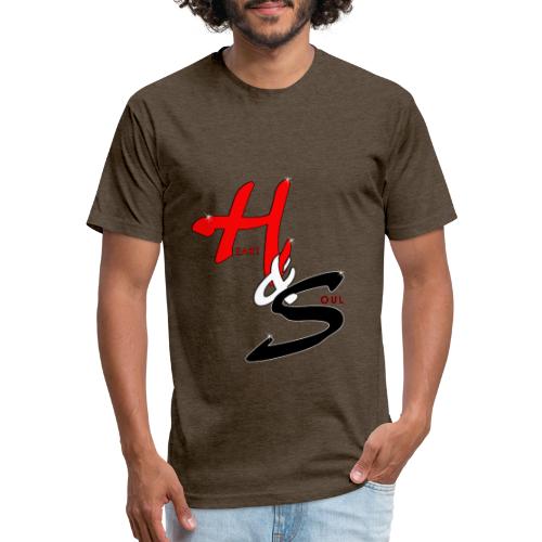 Heart & Soul Concerts Official Brand Logo II - Fitted Cotton/Poly T-Shirt by Next Level