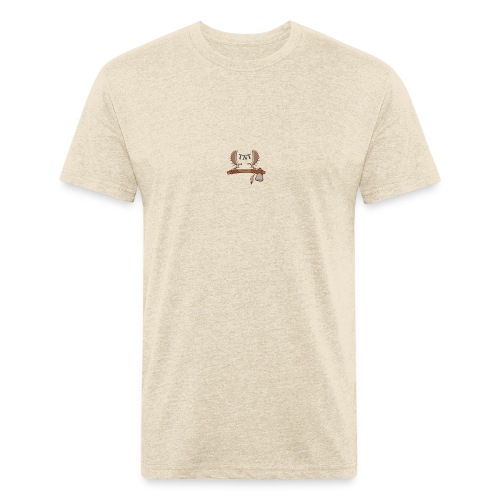 TNT Born to hunt - Men’s Fitted Poly/Cotton T-Shirt