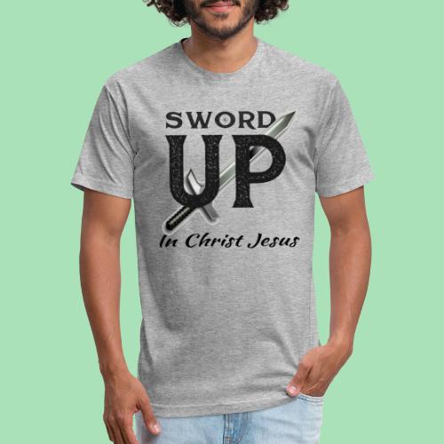 swordsup - Fitted Cotton/Poly T-Shirt by Next Level