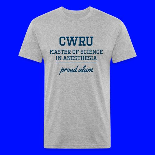 Proud Alum - Men’s Fitted Poly/Cotton T-Shirt