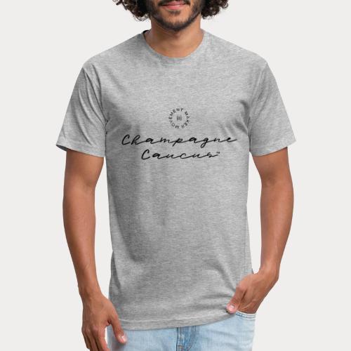 Champagne Caucus - Men’s Fitted Poly/Cotton T-Shirt