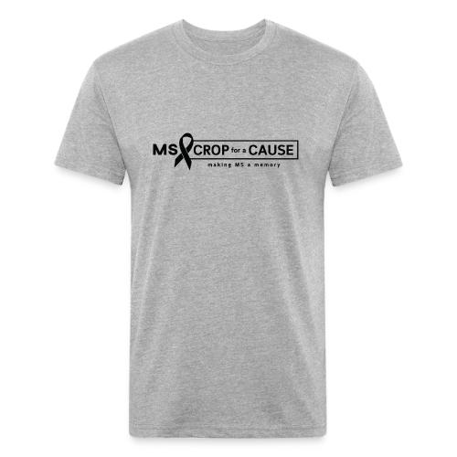 Black Logo - Unisex Poly/Cotton T-Shirt