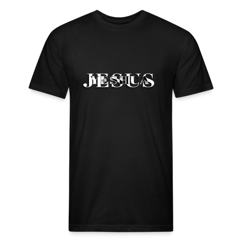 Jesus Yeshua - Men’s Fitted Poly/Cotton T-Shirt