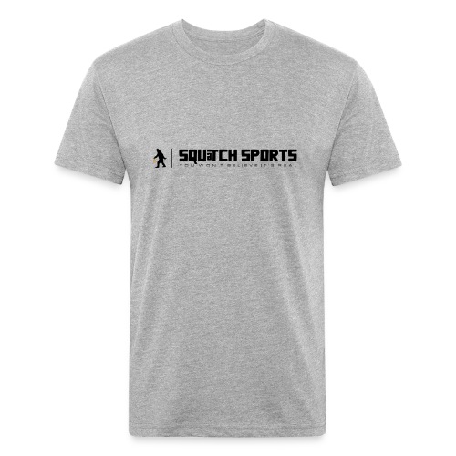 Squatch Sports - Men’s Fitted Poly/Cotton T-Shirt