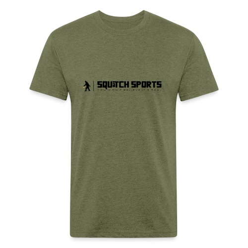 Squatch Sports - Fitted Cotton/Poly T-Shirt by Next Level
