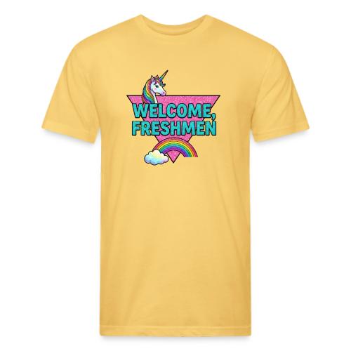 Welcome, Freshmen - Unisex Poly/Cotton T-Shirt