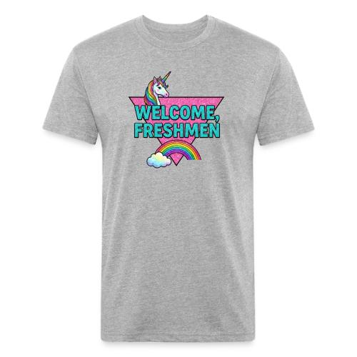 Welcome, Freshmen - Unisex Poly/Cotton T-Shirt