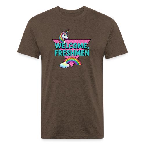 Welcome, Freshmen - Unisex Poly/Cotton T-Shirt