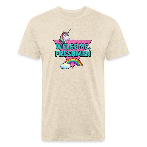 Welcome, Freshmen - Unisex Poly/Cotton T-Shirt