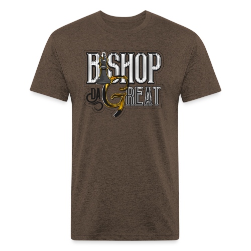 Bishop DaGreat Logo Merch - Fitted Cotton/Poly T-Shirt by Next Level