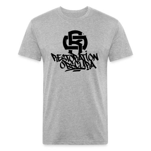 RO Fat Marker Logo - Unisex Poly/Cotton T-Shirt