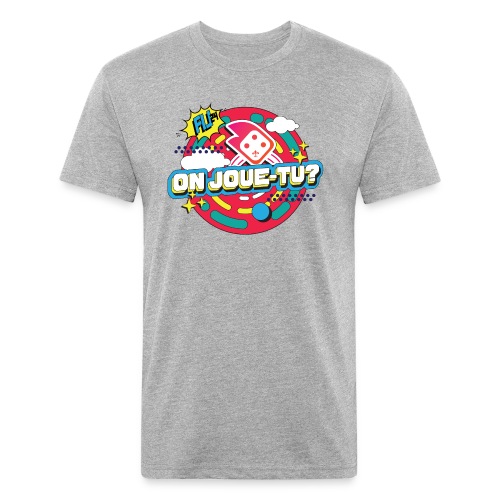 Festival International du Jeu 2024 - T-shirt ajusté en polycoton pour hommes