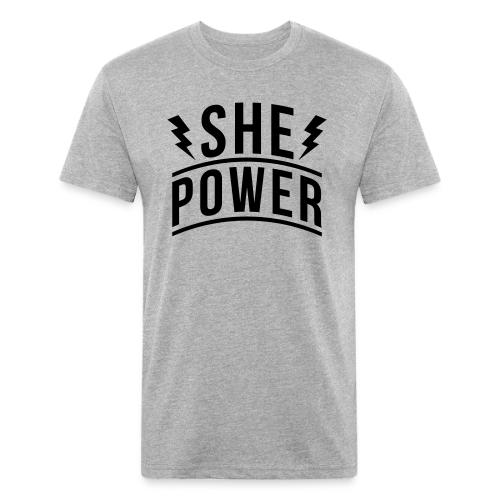 She Power - Unisex Poly/Cotton T-Shirt