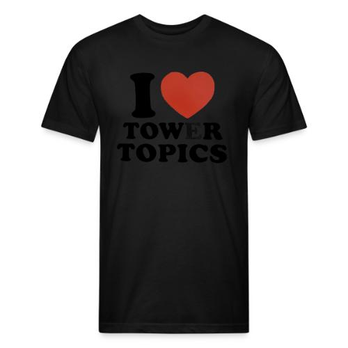I Love Tower Topics - Unisex Poly/Cotton T-Shirt