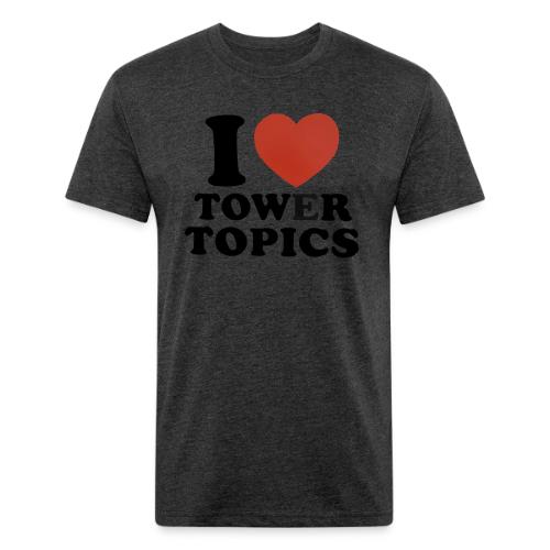 I Love Tower Topics - Unisex Poly/Cotton T-Shirt