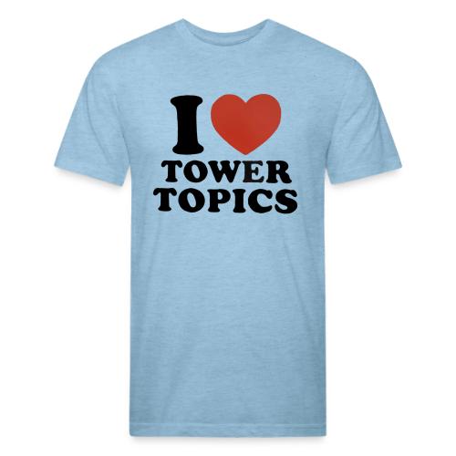 I Love Tower Topics - Unisex Poly/Cotton T-Shirt