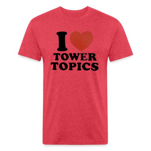 I Love Tower Topics - Unisex Poly/Cotton T-Shirt