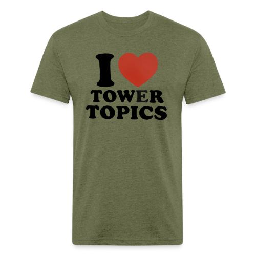 I Love Tower Topics - Unisex Poly/Cotton T-Shirt