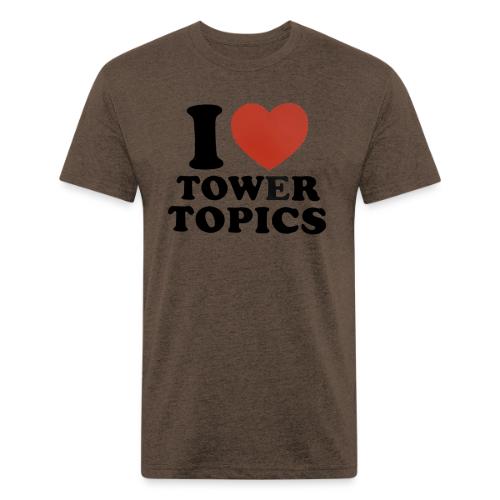 I Love Tower Topics - Unisex Poly/Cotton T-Shirt
