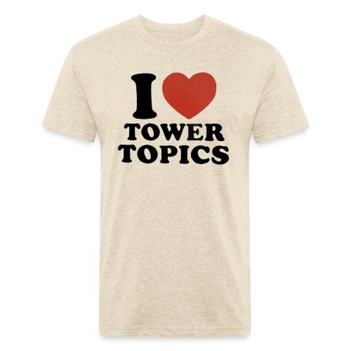 I Love Tower Topics - Unisex Poly/Cotton T-Shirt