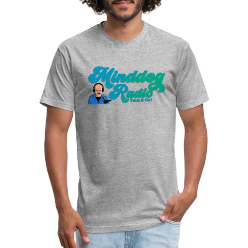 minddog Radio 70's throwback - Fitted Cotton/Poly T-Shirt by Next Level