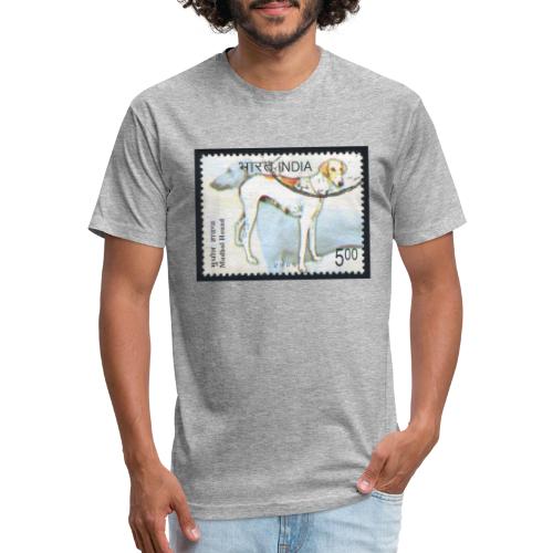 India - Mudhol Hound - Men’s Fitted Poly/Cotton T-Shirt