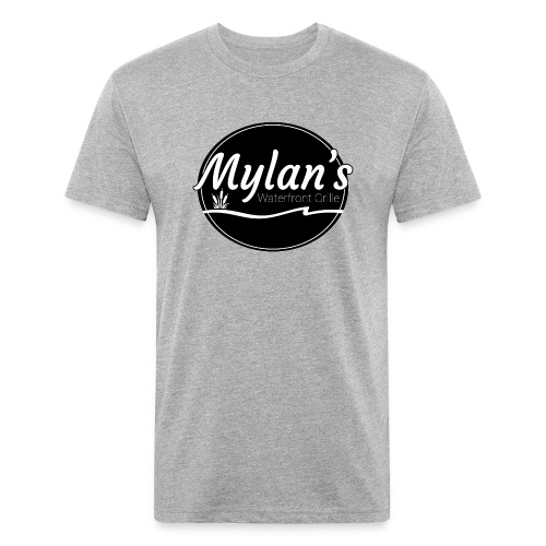 mylans logo 2 - Fitted Cotton/Poly T-Shirt by Next Level